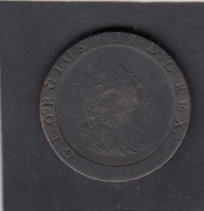 Beschrijving: 1 Penny  GEORGIUS III  